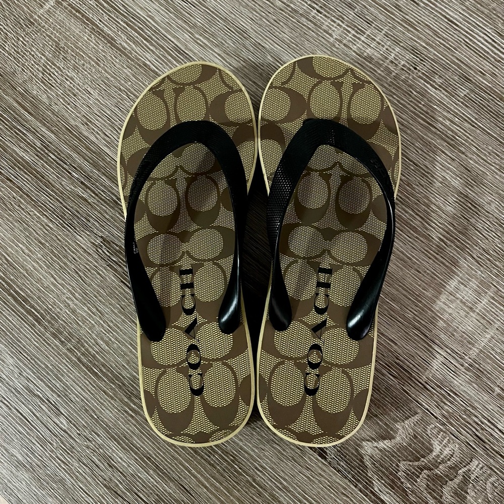 Brand New Coach Women’s Slippers ~ Size 7